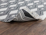 Indoor/Outdoor Banning Charcoal Rug by Classic Home at Eve Furniture