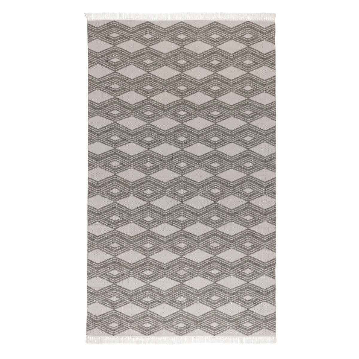 Indoor/Outdoor Banning Pebble Gray Rug by Classic Home at Eve Furniture