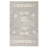 Indoor/Outdoor Caravan Gray Multi Rug by Classic Home at Eve Furniture
