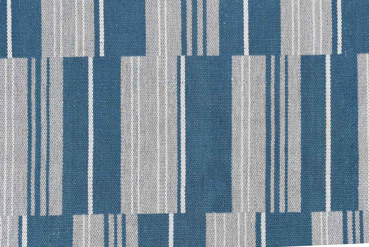 Indoor/Outdoor Colton Cabana Blue Stripe Rug by Classic Home at Eve Furniture