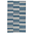 Indoor/Outdoor Colton Cabana Blue Stripe Rug by Classic Home at Eve Furniture