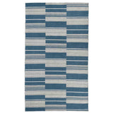 Indoor/Outdoor Colton Cabana Blue Stripe Rug by Classic Home at Eve Furniture