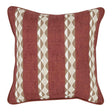 Indoor/Outdoor Delray Clay Red Throw Pillow (Set of 2) by Classic Home at Eve Furniture