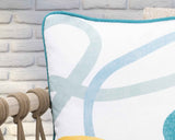 Indoor/Outdoor Fulton Multi Throw Pillow (Set of 2) by Classic Home at Eve Furniture