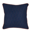 Indoor/Outdoor Gulf Dark Blue/Red Throw Pillow (Set of 2) by Classic Home at Eve Furniture