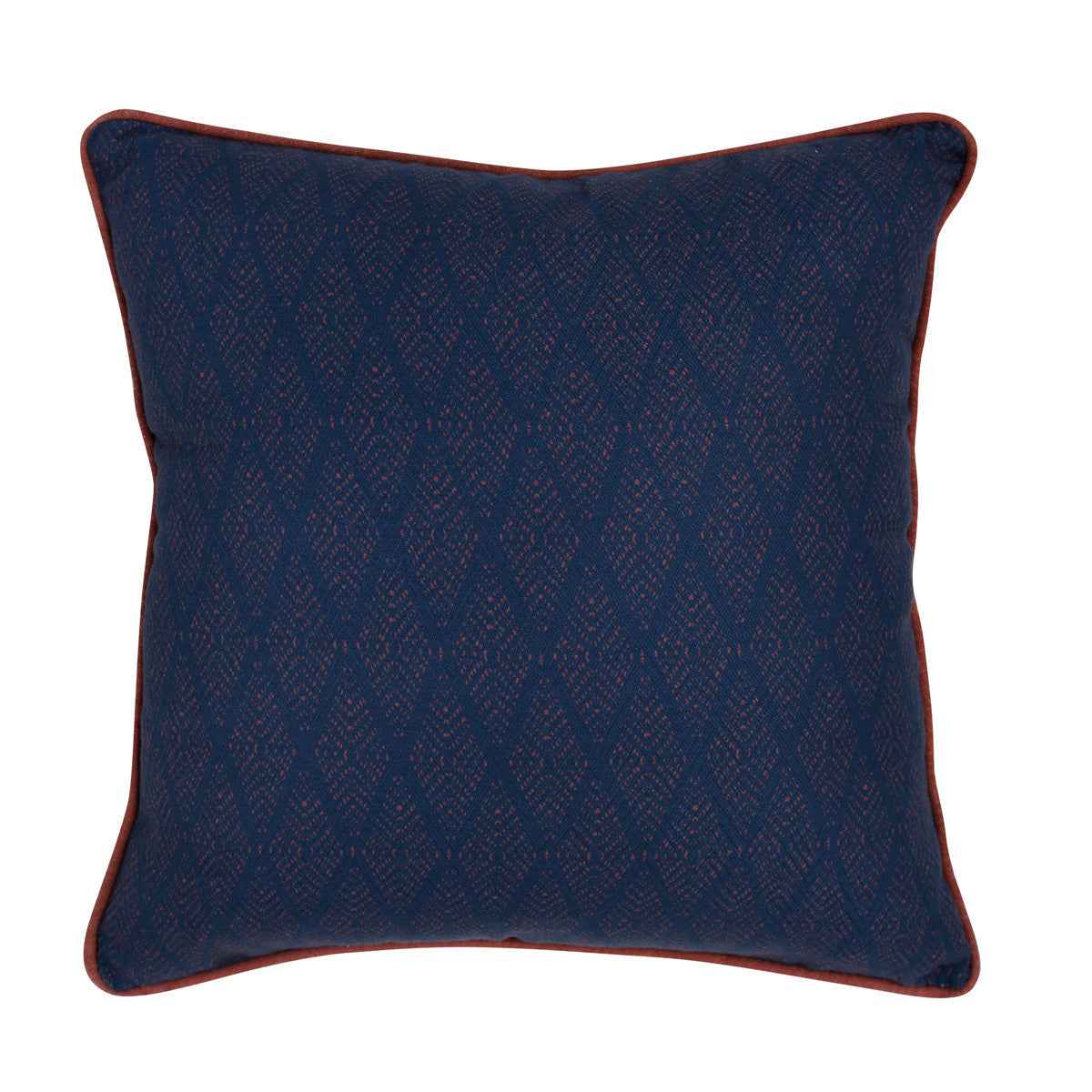Indoor/Outdoor Gulf Dark Blue/Red Throw Pillow (Set of 2) by Classic Home at Eve Furniture