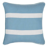Indoor/Outdoor Hall Blue Throw Pillow (Set of 2) by Classic Home at Eve Furniture