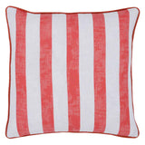 Indoor/Outdoor Milton Red 22x22 Throw Pillow (Set of 2) by Classic Home at Eve Furniture