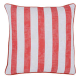 Indoor/Outdoor Milton Red 22x22 Throw Pillow (Set of 2) by Classic Home at Eve Furniture