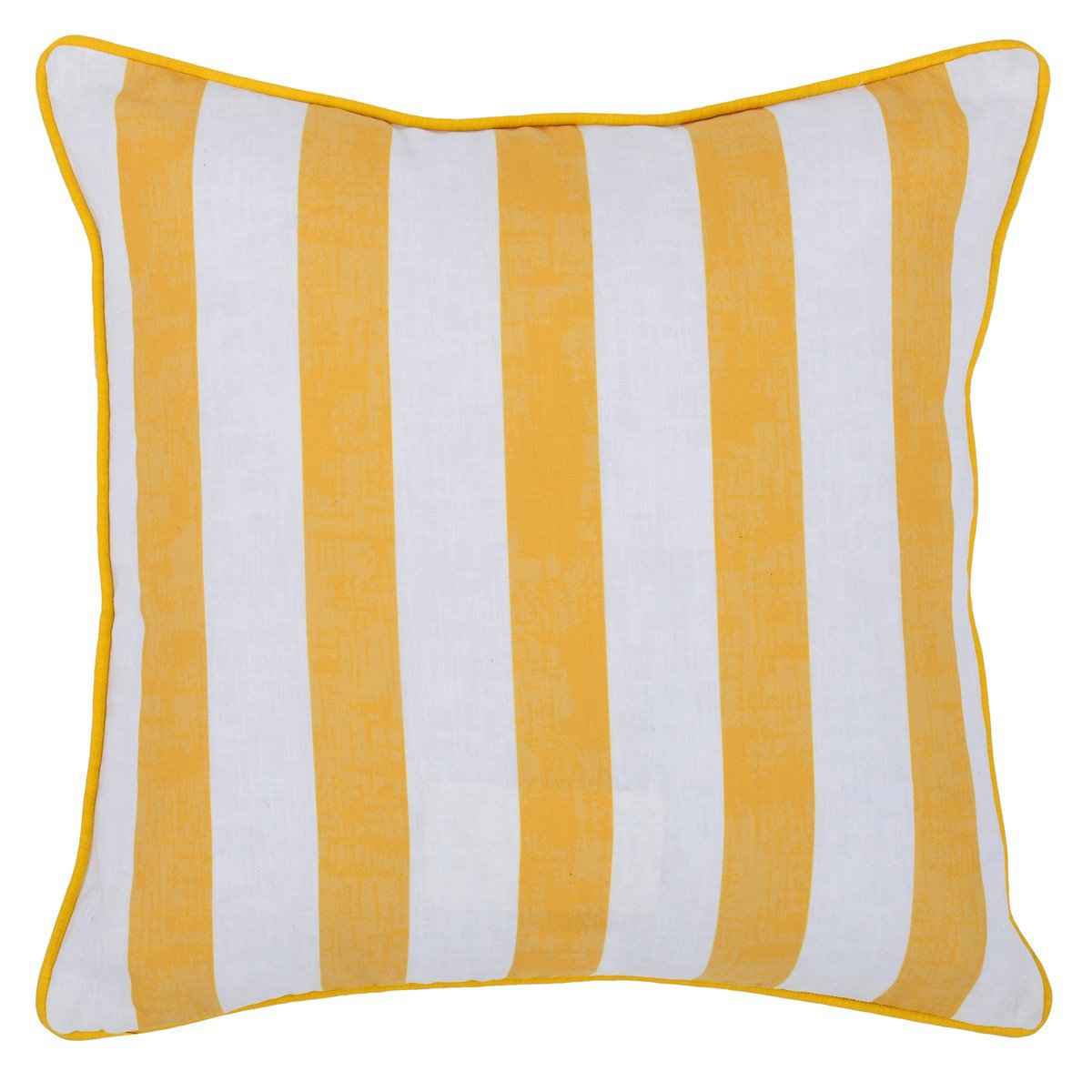 Indoor/Outdoor Milton Yellow 22x22 Throw Pillow (Set of 2) by Classic Home at Eve Furniture