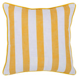 Indoor/Outdoor Milton Yellow 22x22 Throw Pillow (Set of 2) by Classic Home at Eve Furniture