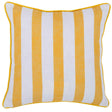 Indoor/Outdoor Milton Yellow 22x22 Throw Pillow (Set of 2) by Classic Home at Eve Furniture