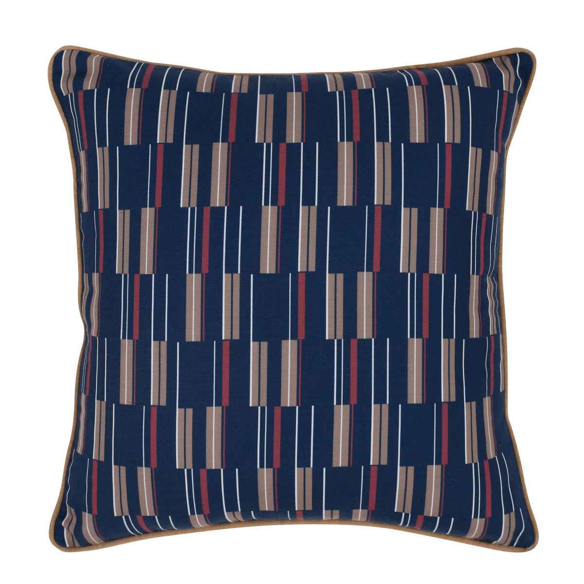 Indoor/Outdoor Nantucket Blue Multi 22x22 Throw Pillow (Set of 2) by Classic Home at Eve Furniture