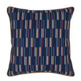 Indoor/Outdoor Nantucket Blue Multi 22x22 Throw Pillow (Set of 2) by Classic Home at Eve Furniture