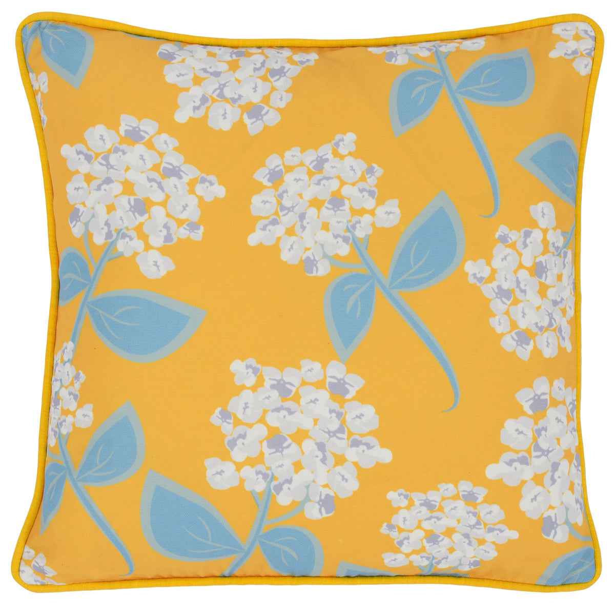 Indoor/Outdoor Roswell Yellow 22x22 Throw Pillow (Set of 2) by Classic Home at Eve Furniture