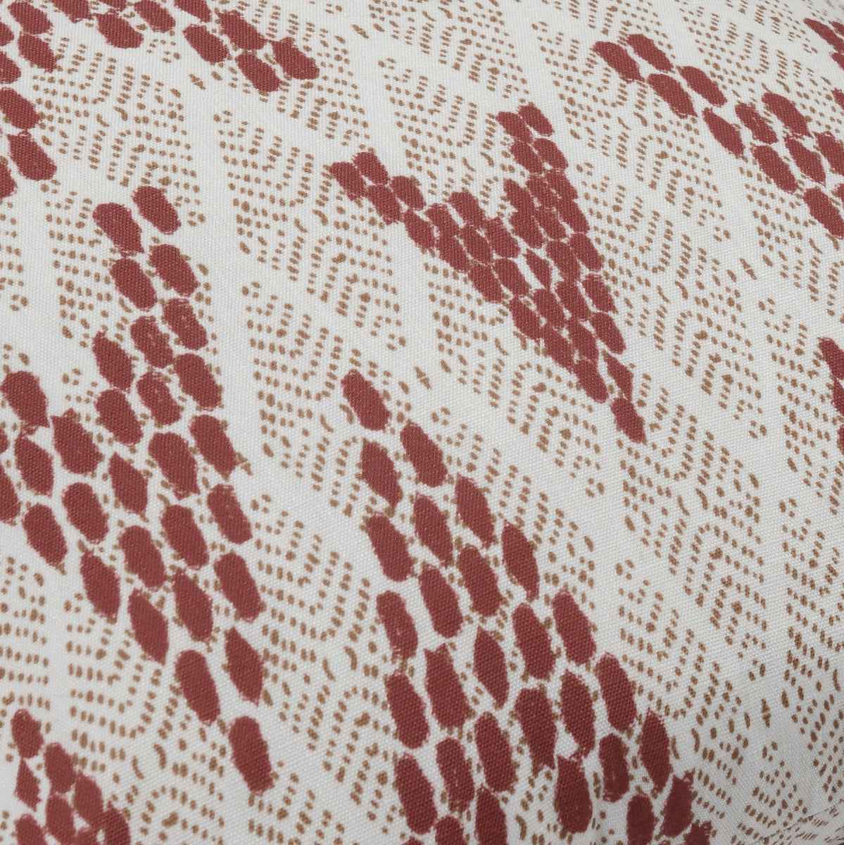 Indoor/Outdoor Sanibel Natural/Clay Red Throw Pillow (Set of 2) by Classic Home at Eve Furniture