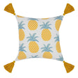 Indoor/Outdoor Sonoma Yellow Multi Throw Pillow (Set of 2) by Classic Home at Eve Furniture