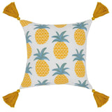 Indoor/Outdoor Sonoma Yellow Multi Throw Pillow (Set of 2) by Classic Home at Eve Furniture