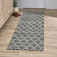 Indoor/Outdoor Sonora Black/Ivory Rug by Classic Home at Eve Furniture