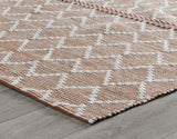 Indoor/Outdoor Sonora Terracotta/Ivory Rug by Classic Home at Eve Furniture