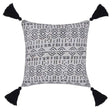 Indoor/Outdoor Zambia Natural 22x22 Throw Pillow (Set of 2) by Classic Home at Eve Furniture