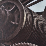 Industrial Collect - Motion by Michael Banks a Hand Embellished Textured Framed Photo Art Print by Mercana at Eve Furniture