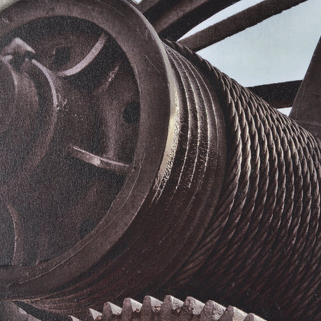 Industrial Collect - Motion by Michael Banks a Hand Embellished Textured Framed Photo Art Print by Mercana at Eve Furniture