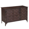 Industrial Iron Cabinet with Storage Drawers by Home Trends & Design at Eve Furniture