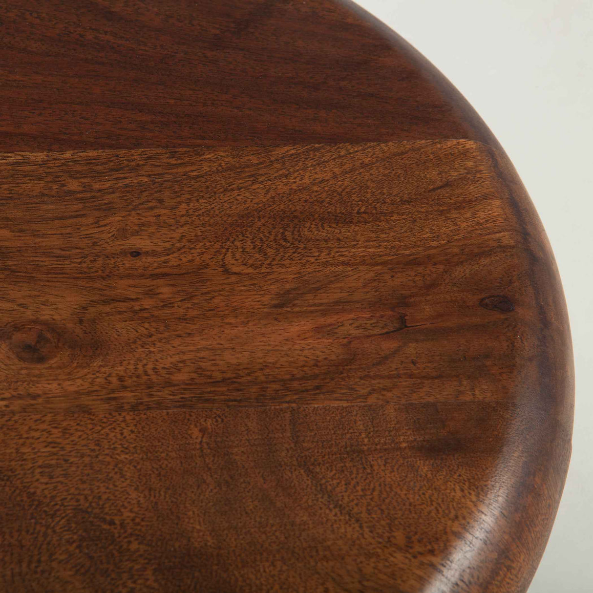 Industrial Loft 13" Adjustable Stool in Walnut by Home Trends & Design at Eve Furniture