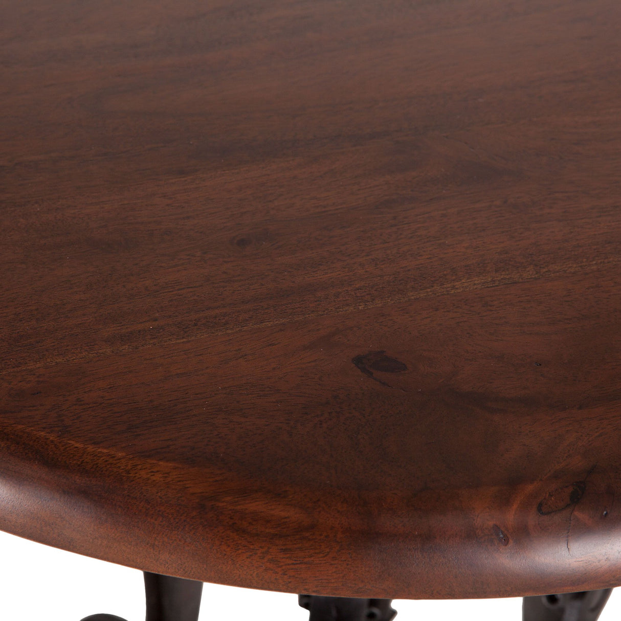 Industrial Loft 24" Adjustable Side Table in Walnut by Home Trends & Design at Eve Furniture