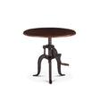 Industrial Loft 24" Adjustable Side Table in Walnut by Home Trends & Design at Eve Furniture