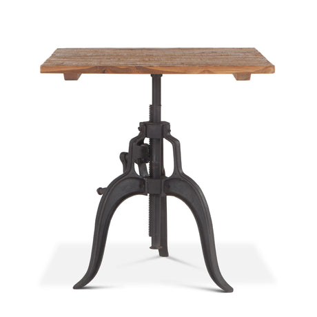 Industrial Loft 30" Adjustable Dining Table in Natural by Home Trends & Design at Eve Furniture