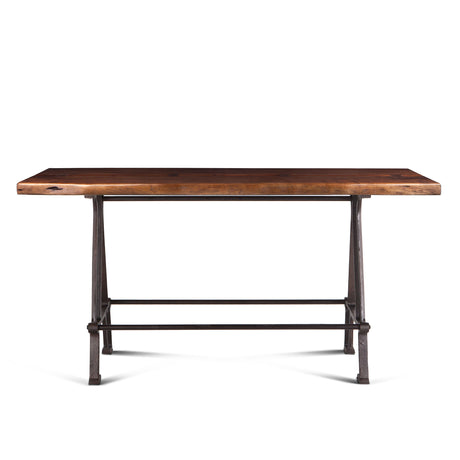 Industrial Loft 72" Gathering Table in Walnut by Home Trends & Design at Eve Furniture