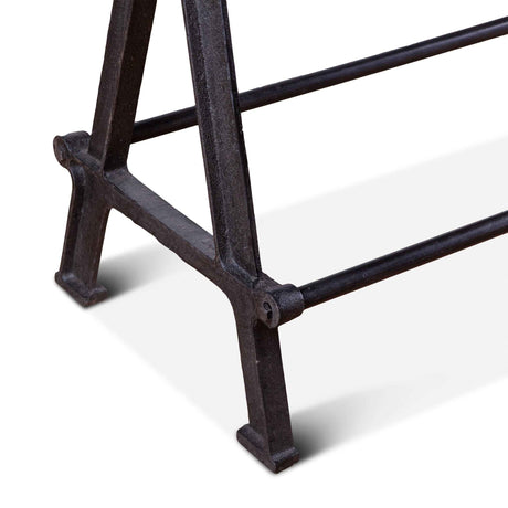 Industrial Teak 66" Gathering Table in Natural Reclaimed Wood by Home Trends & Design at Eve Furniture