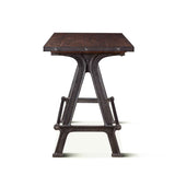 Industrial Teak 66" Gathering Table in Natural Reclaimed Wood by Home Trends & Design at Eve Furniture