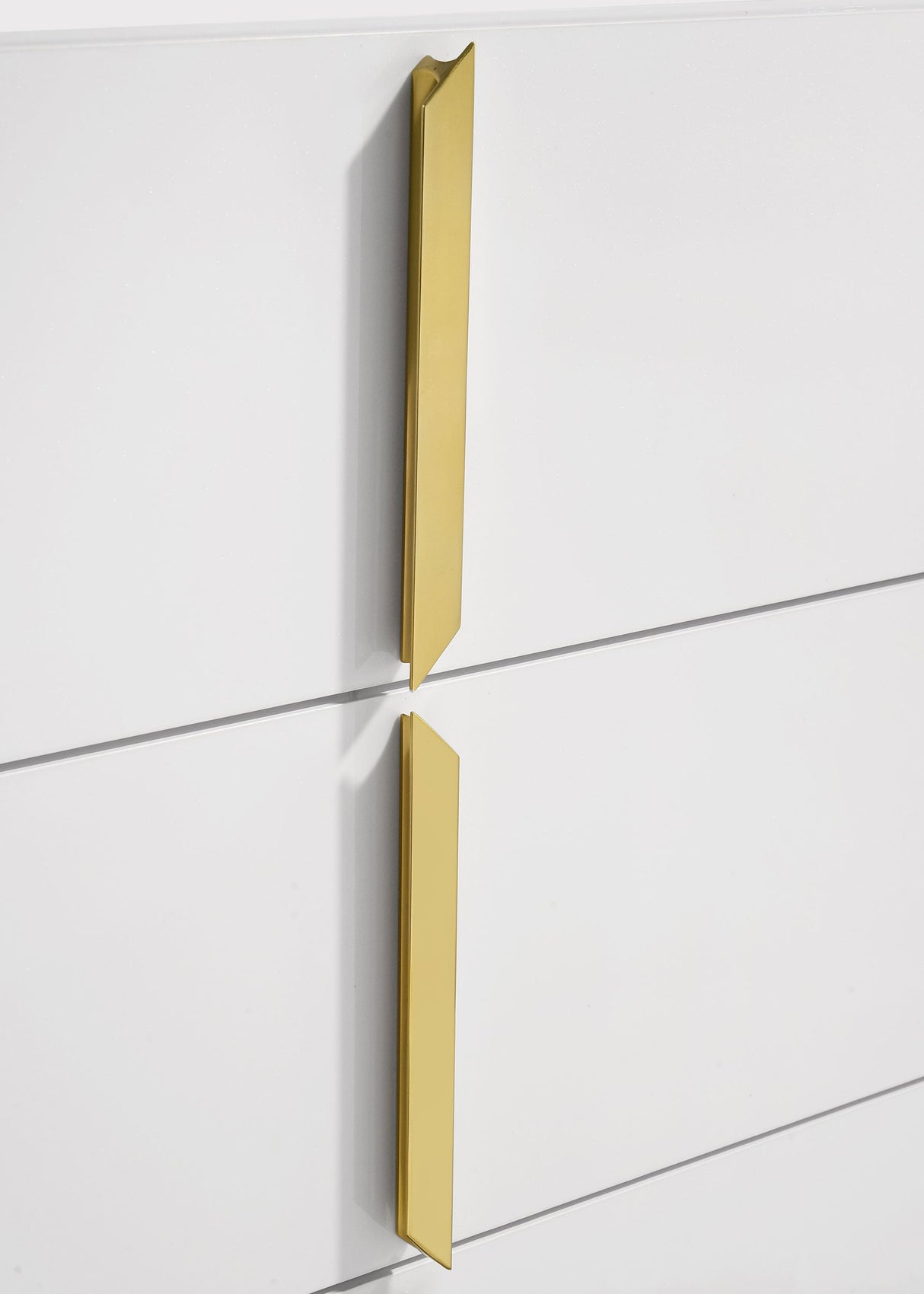 Ines White High Gloss 6-drawer Bedroom Dresser Cabinet by Coaster at Eve Furniture