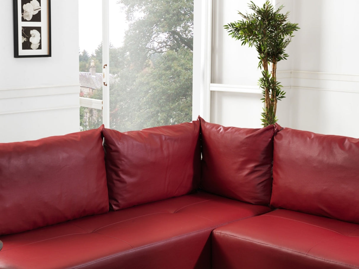 Inferno Sectional Vinyl by Furnia at Eve Furniture