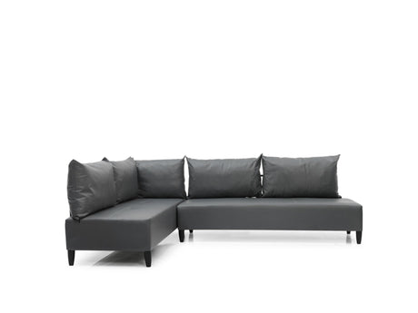 Inferno Sectional Vinyl by Furnia at Eve Furniture