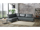 Inferno Sectional Vinyl by Furnia at Eve Furniture