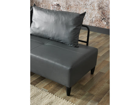 Inferno Sectional Vinyl by Furnia at Eve Furniture