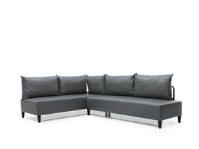 Inferno Sectional Vinyl by Furnia at Eve Furniture