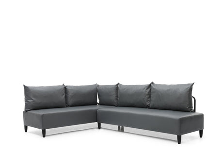 Inferno Sectional Vinyl by Furnia at Eve Furniture