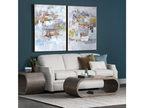 İnfinity Brown/Gray Cocktail Table by Crestview at Eve Furniture