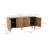 Infinity Light Grey Sideboard by Moe's Home at Eve Furniture