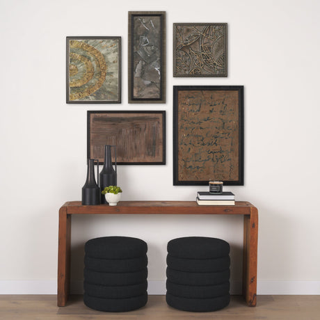 Ing (Set of 5) by Mercana Studio a Hand Embellished Framed Art Print by Mercana at Eve Furniture