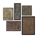 Ing (Set of 5) by Mercana Studio a Hand Embellished Framed Art Print by Mercana at Eve Furniture