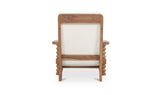 Ingrid Accent Chair Off White by Moe's Home at Eve Furniture