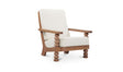 Ingrid Accent Chair Off White by Moe's Home at Eve Furniture