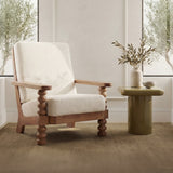 Ingrid Off White Accent Chair by MOES at Eve Furniture