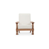 Ingrid Off White Accent Chair by Moe's Home at Eve Furniture